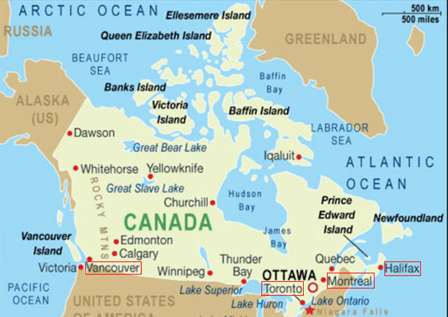 Sea Ports in Canada